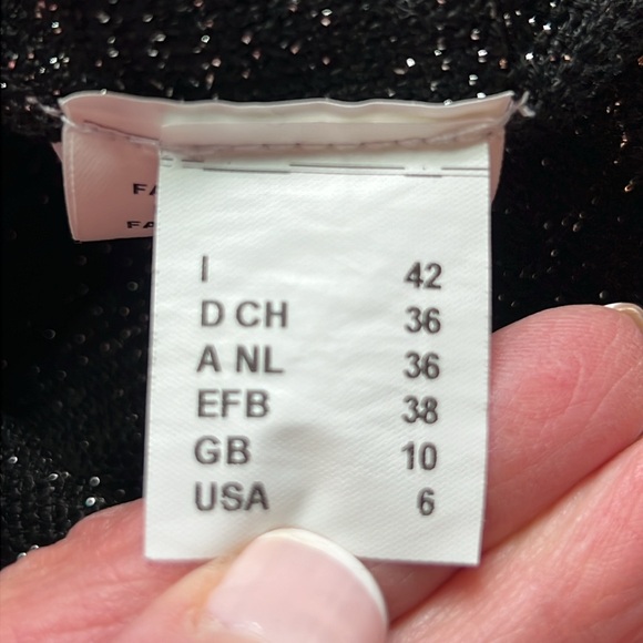 M Missoni Sleeveless Lurex Knit Shift Dress Sz 6 - Picture 7 of 9